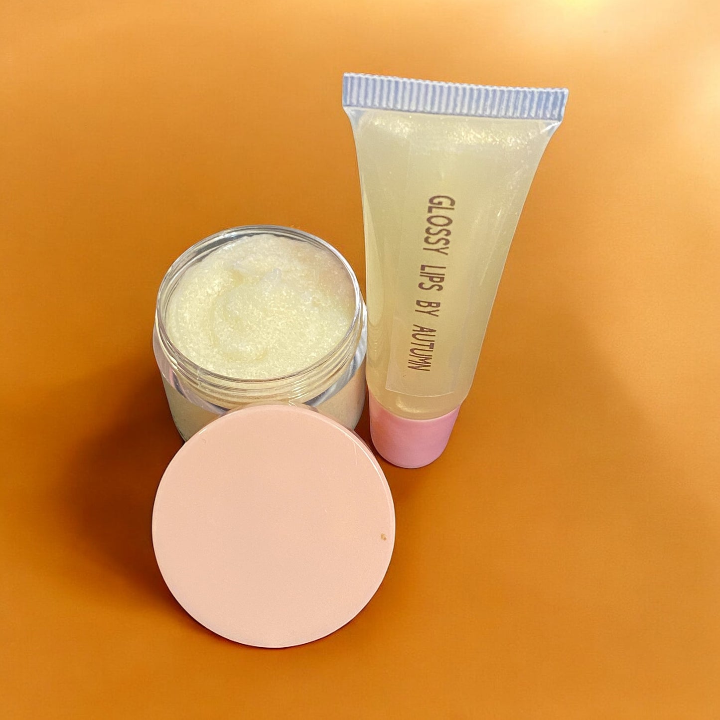 Butterscotch Girl Pop Lip gloss & lip scrub