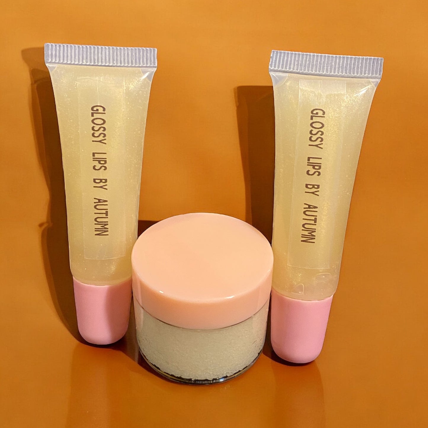 Butterscotch Girl Pop Lip gloss & lip scrub
