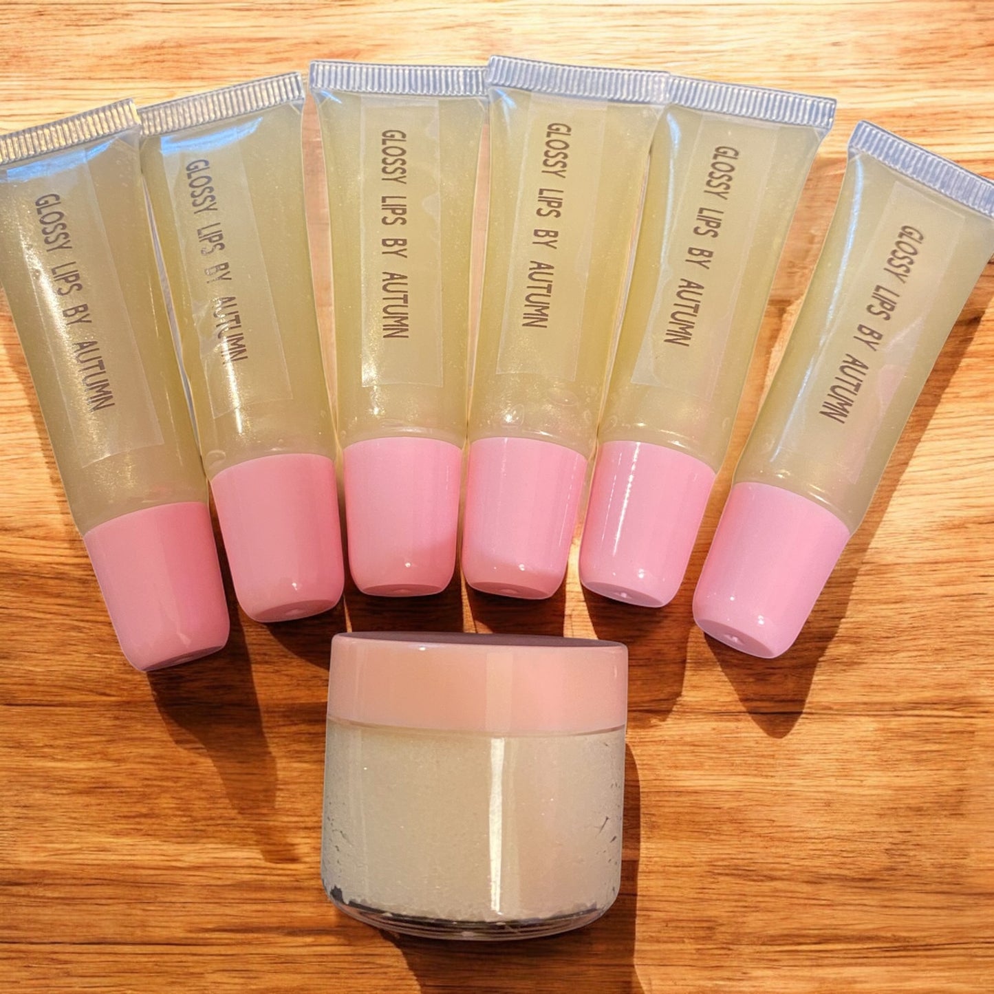 Butterscotch Girl Pop Lip gloss & lip scrub