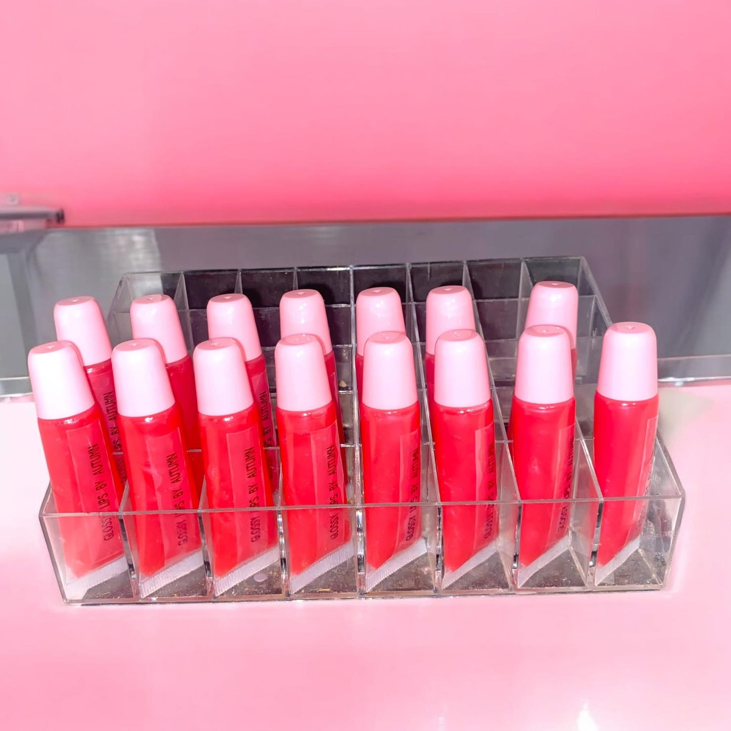 Gleaming Grapefruit lip gloss